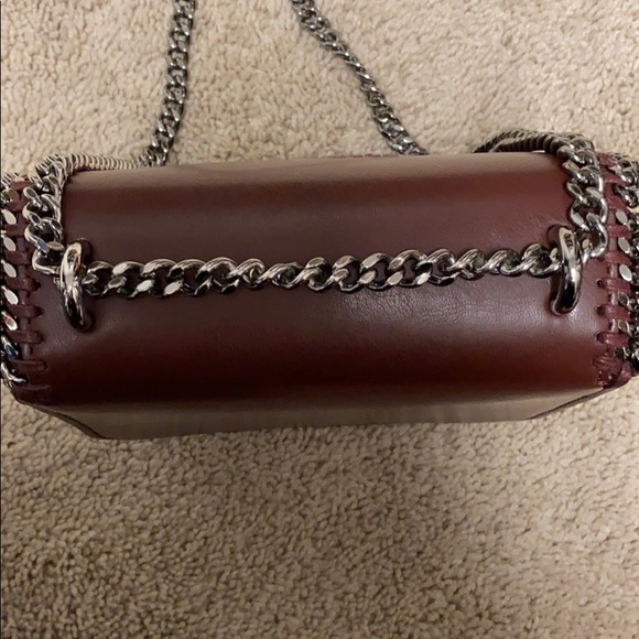 Stella McCartney Burgundy Crossbody Bag - Picture 3 of 5